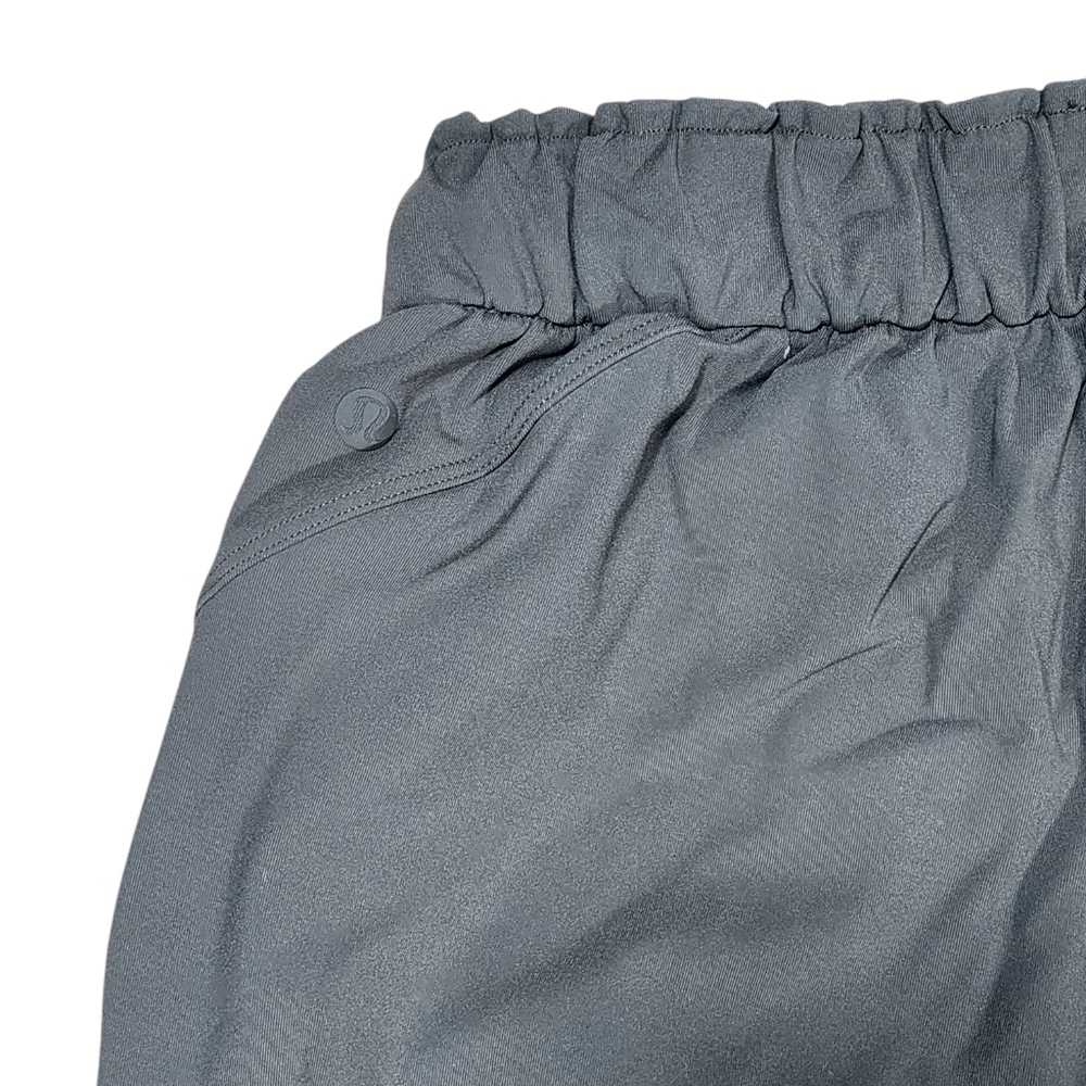 Lululemon Stretch High Waisted Joggers Womens 4 Dark Olive Athleisure Activewear - Picture 7 of 11